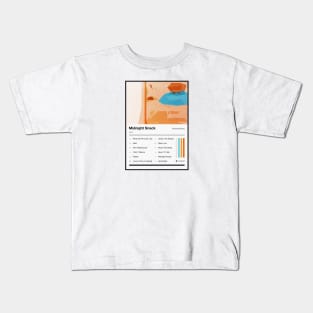 Midnight Snack Tracklist Kids T-Shirt